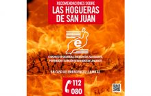El Consorcio de Emergencias dentro de su campaña de prevención en torno a las hogueras de San Juan organiza el curso gratuito 'Uso y manejo de extintores'